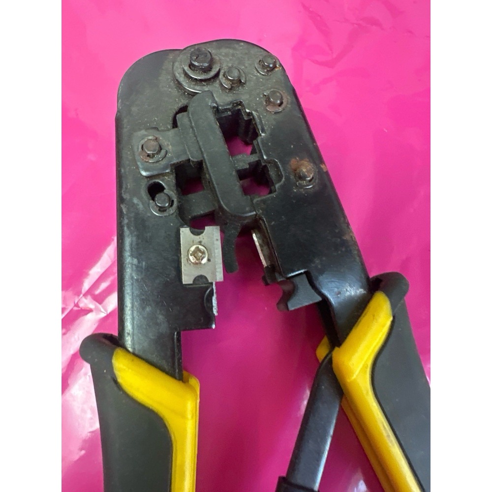 UbiGear RJ45 RJ11 RJ12 Modular Network Cable Crimper Cutter Wire Stripper - Picture 2 of 4